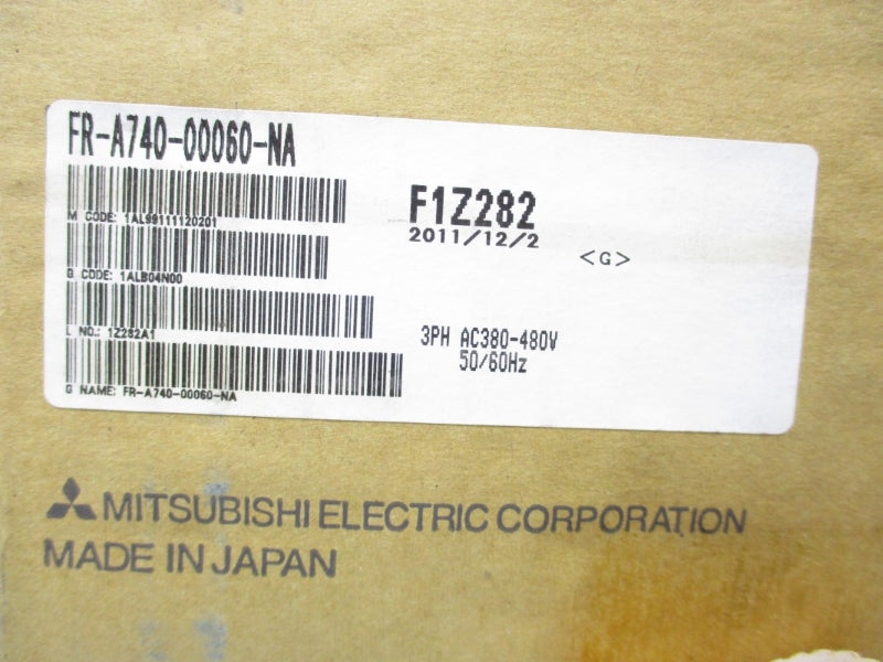 MITSUBISHI FR-A740-00060-NA 380-480VAC 12A NSMP