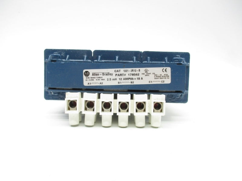 ALLEN BRADLEY 1321-3R12-B 178562 600V 12A NSNP