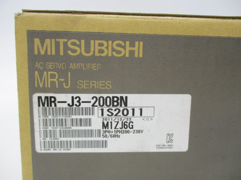 MITSUBISHI MR-J3-200BN 200-230V 10.5A NSMP