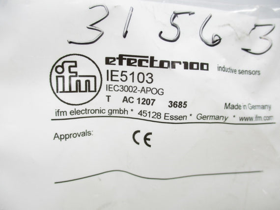 IFM EFECTOR IEC3002-APOG IE5103 NSMP