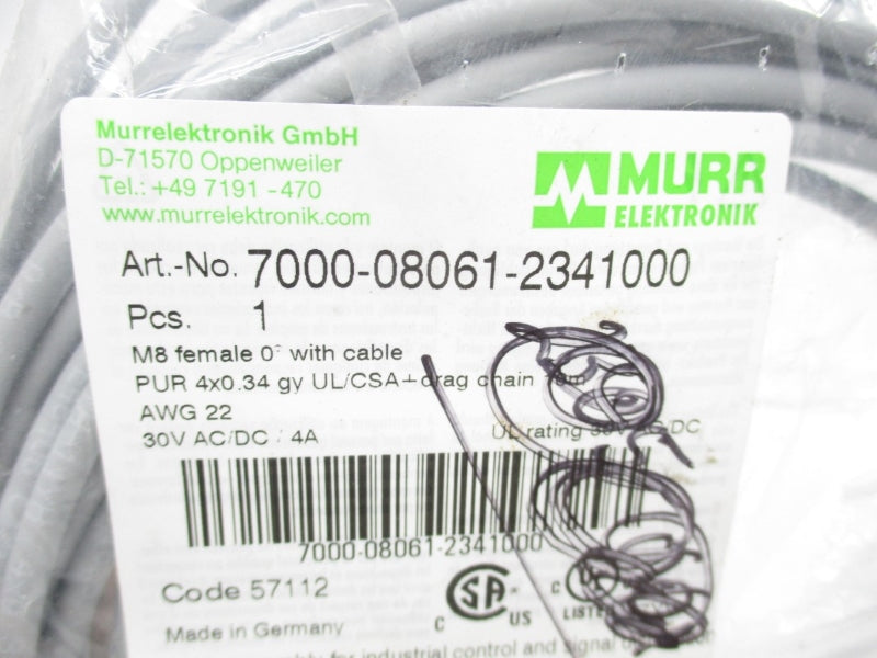 MURR ELEKTRONIK 7000-08061-2341000 30VAC/DC 4A NSMP