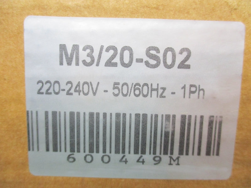 ITALVIBRAS M3/20-S02 SER. AA 220-240V 0.17A NSMP