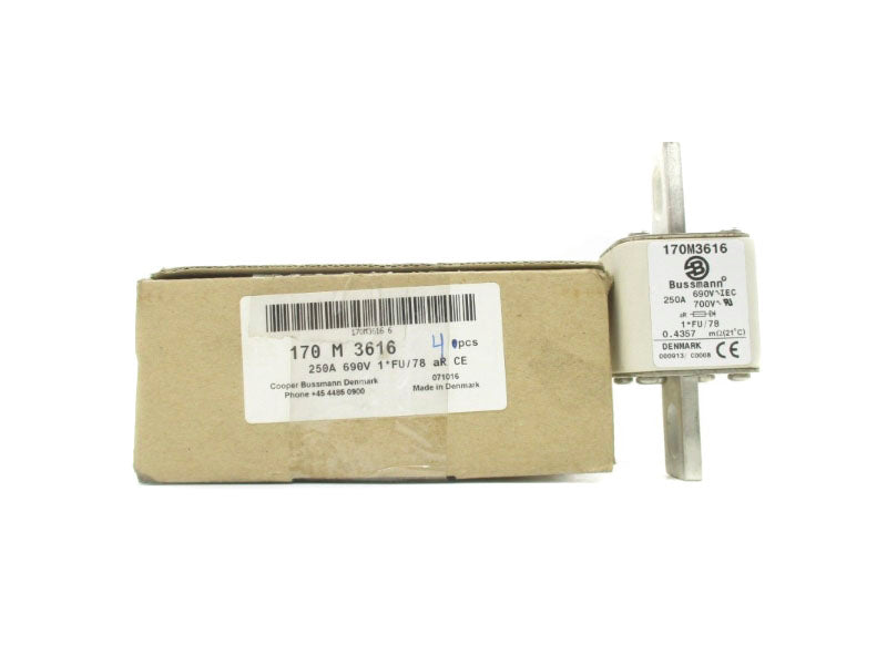 BUSSMANN 170M3616 700V 250A (PKG OF 6) NSMP