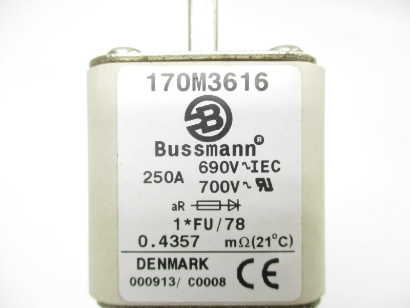 BUSSMANN 170M3616 700V 250A (PKG OF 6) NSMP