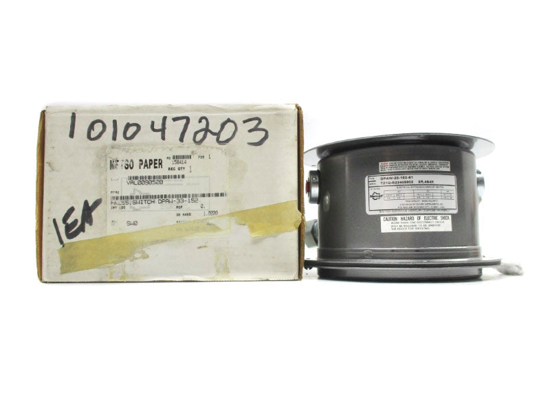 MERCOID DPAW-33-152-61 120/240VAC 4/2A NSMP