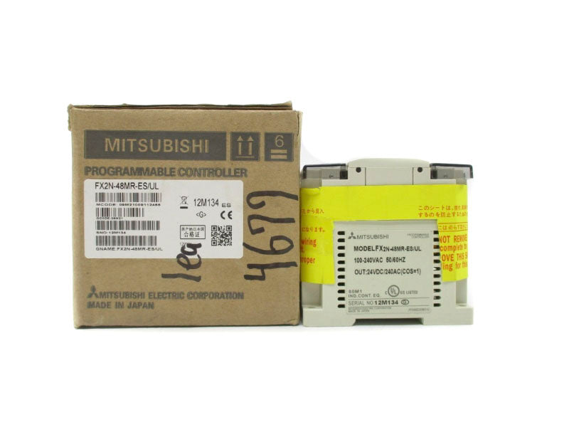 MITSUBISHI FX2N-48MR-ES/UL 100-240VAC NSMP