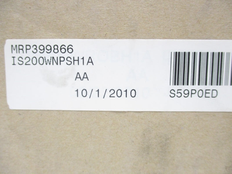 GENERAL ELECTRIC IS200WNPSH1AAA NSMP