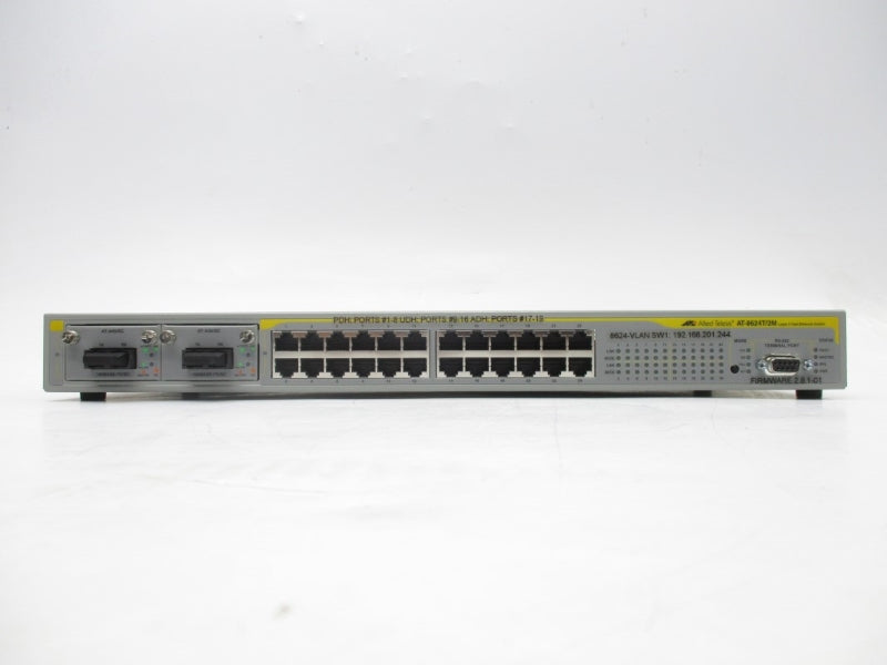 ALLIED TELESIS AT-8624T/2M 100-240VAC 2.0A NSMP