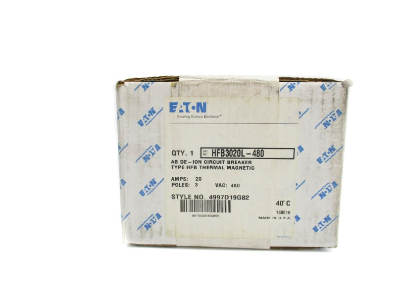 EATON HFB3020L-480 480VAC 20A NSFS