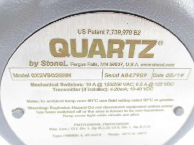 STONEL QX2VB02SNM 125/250VAC 10A NSMP