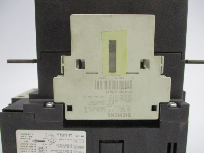 SIEMENS 3RT1056-6AF36 110-127V (AS PICTURED) UNMP