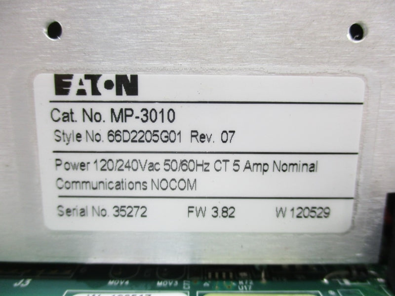 EATON MP-3010 120/240VAC 5A UNMP