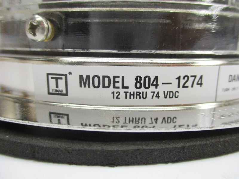 TOMAR 804-1274 12-74VDC (CLEAR) NSNP