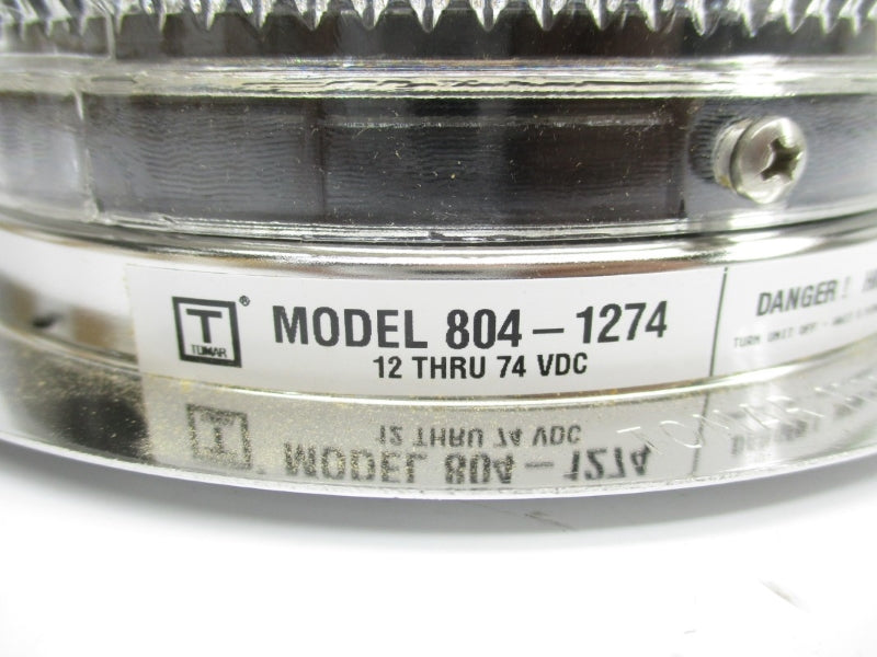 TOMAR 804-1274 12-74VDC (CLEAR) NSMP