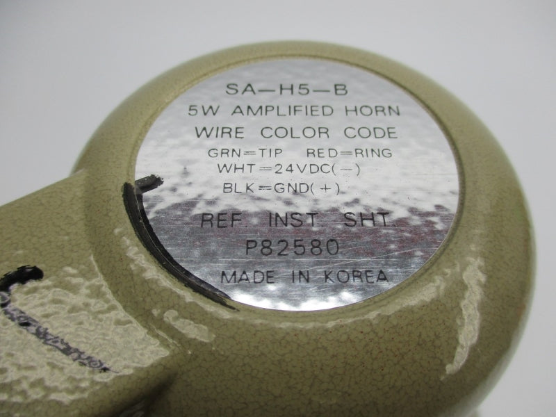WHEELOCK SA-H5-B 24VDC NSNP