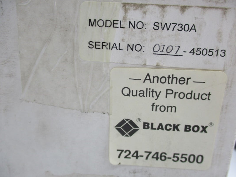 BLACK BOX SW730A NSMP