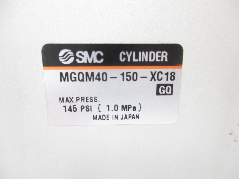 SMC MGQM40-150-XC18 145PSI UNMP
