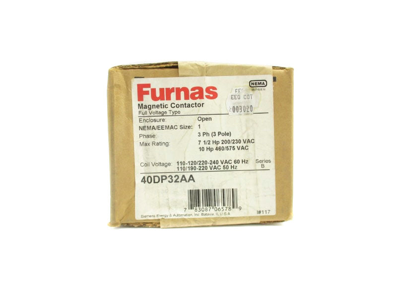 FURNAS 40DP32AA SER. B 240VAC NSFS