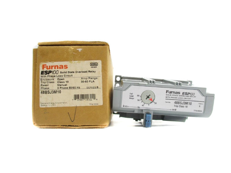 FURNAS 48BSJ3M10 SER. B 600VAC 30-60A NSMP