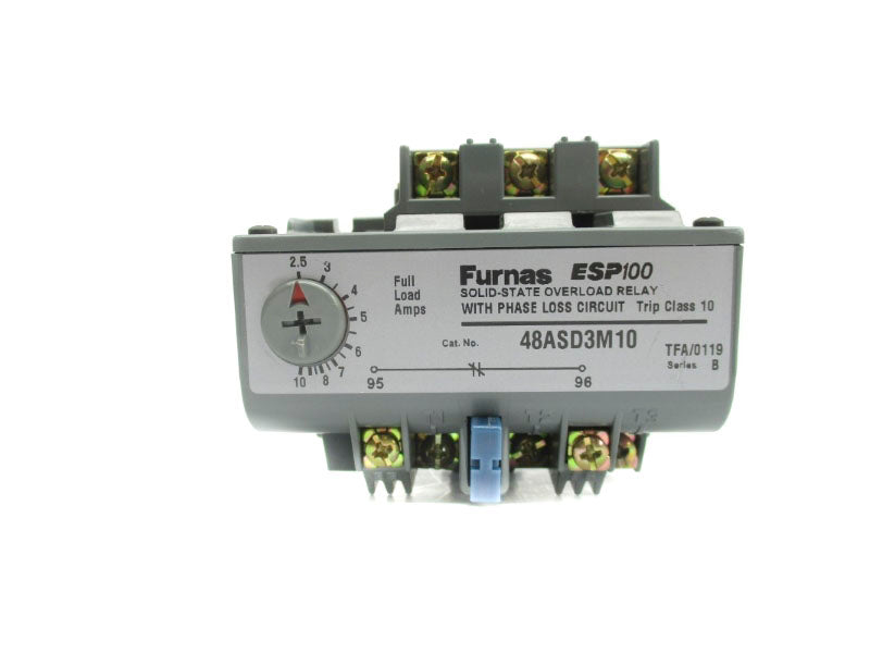 FURNAS 48ASD3M10 SER. B 600VAC 2.5-10A NSNP