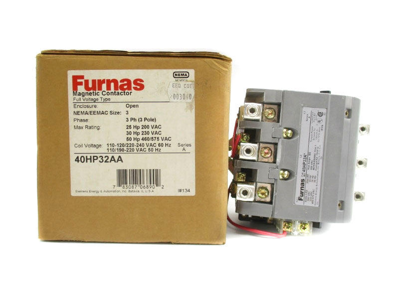FURNAS 40HP32AA SER. A 240VAC 90A NSMP
