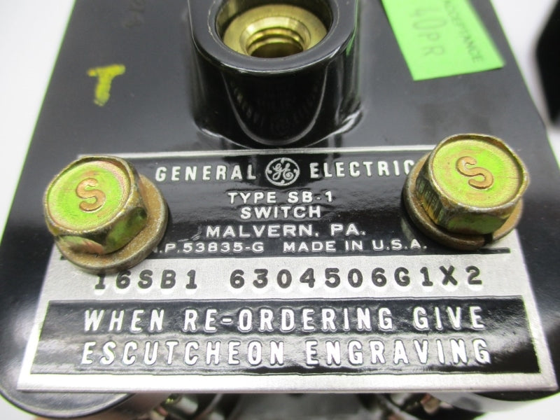 GENERAL ELECTRIC 16SB16304506G1X2 NSMP