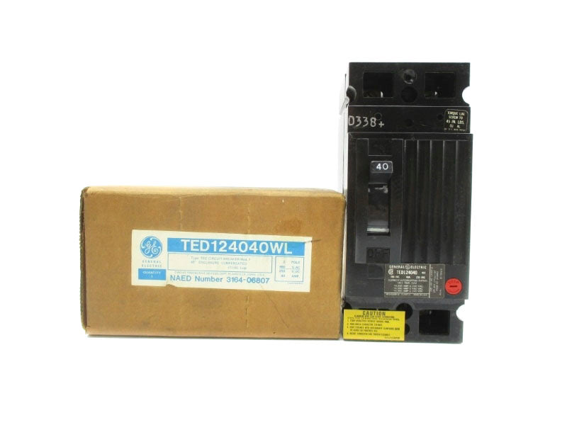 GENERAL ELECTRIC TED124040WL 480VAC 40A NSMP