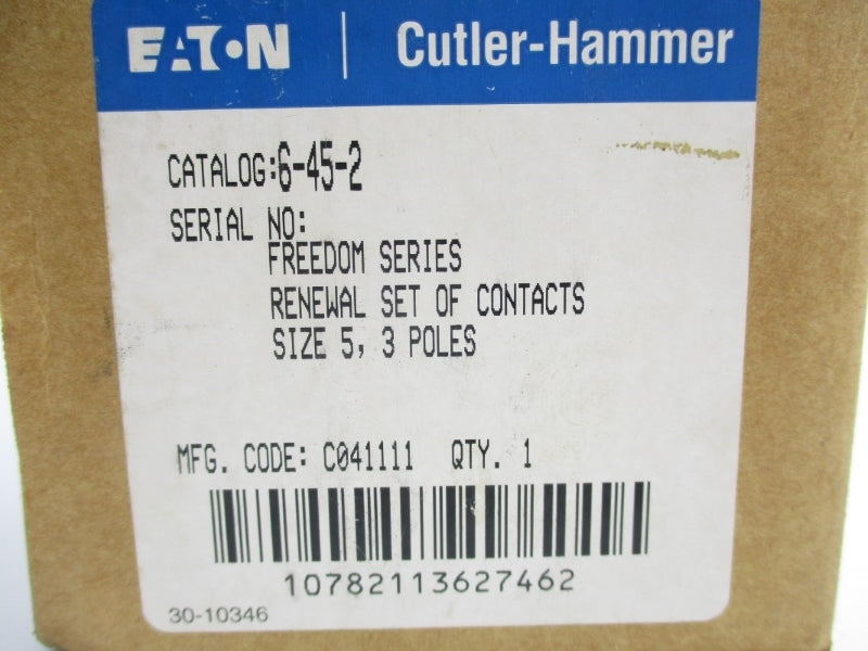 CUTLER HAMMER 6-45-2 NSMP