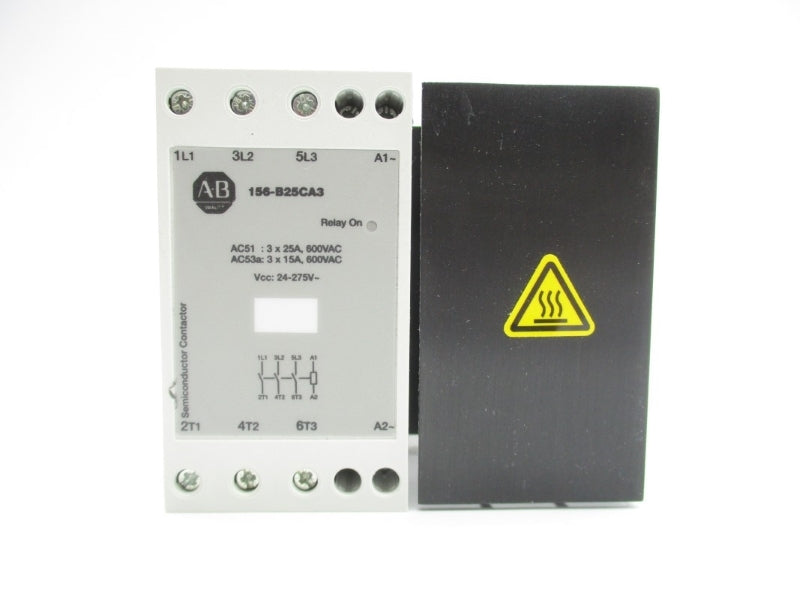 ALLEN BRADLEY 156-B25CA3 SER. A 600VAC 25A (WH) NSMP