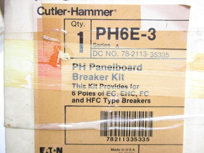 CUTLER HAMMER PH6E-3 SER. A NSMP