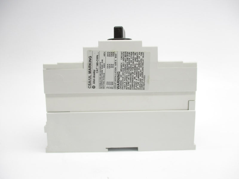 ALLEN BRADLEY 140-CMN-4000 SER. D 600VAC 25-40A (BR/WH) NSMP