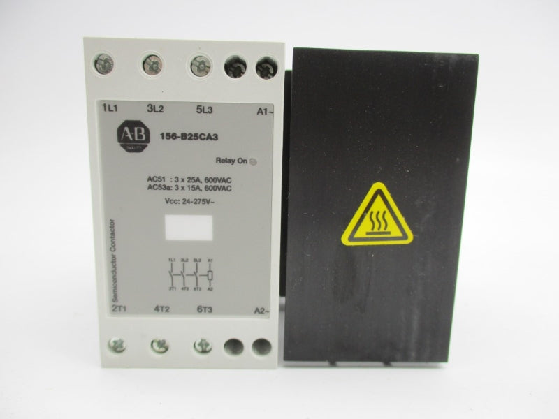 ALLEN BRADLEY 156-B25CA3 SER. A 600VAC 25A (WH) NSMP