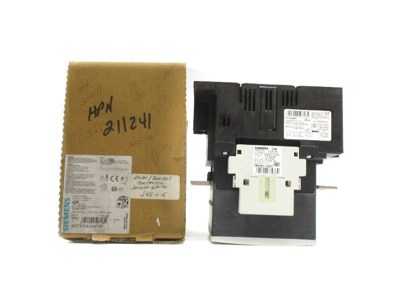 SIEMENS 3RT1054-6AP36 220-240V NSMP