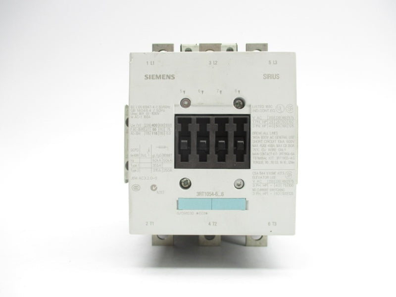 SIEMENS 3RT1054-6AP36 220-240V NSMP
