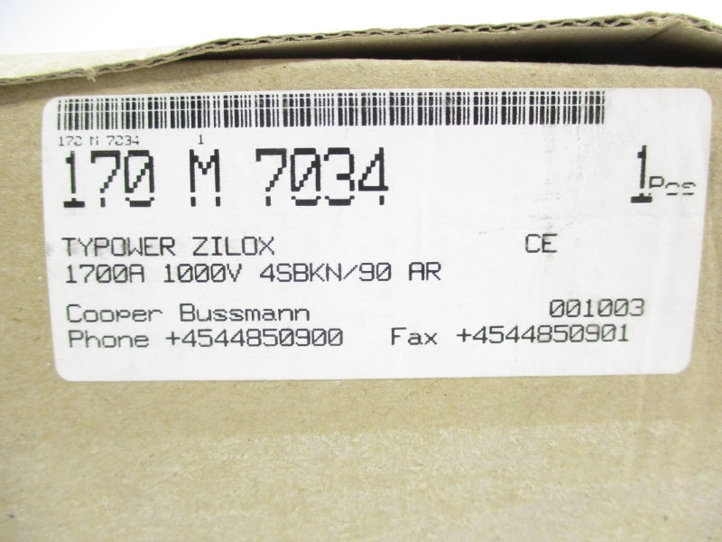 BUSSMANN 170M7034 1000V 1700A NSMP