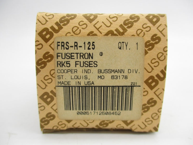 BUSSMANN FRS-R-125 300VDC 125A (PKG OF 5) (BR/PK) NSMP