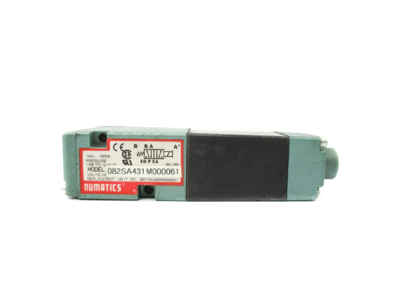 NUMATICS 082SA431M000061 150PSI UNMP