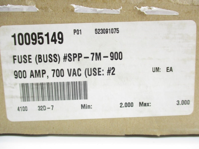 BUSSMANN SPP-7M900 700VAC 900A NSMP