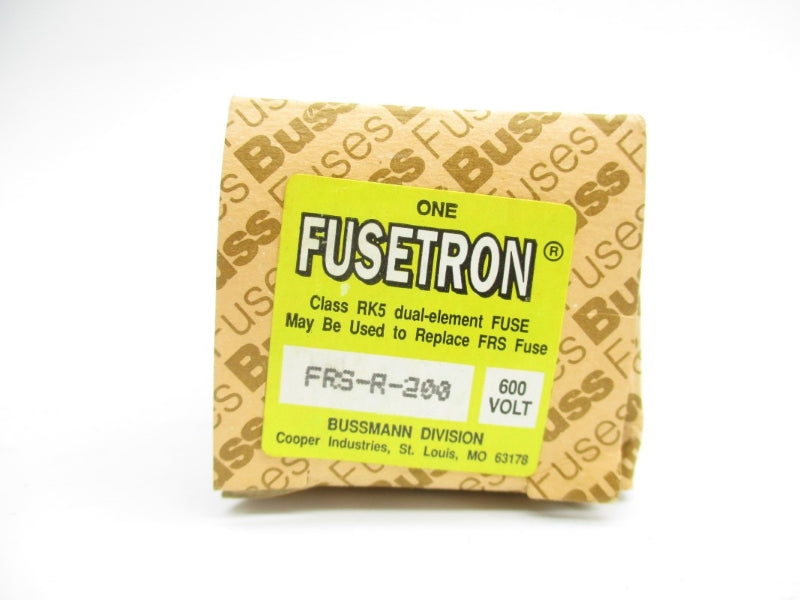 BUSSMANN FRS-R-200 600V 200A (PKG OF 5) (YL/PK) NSMP