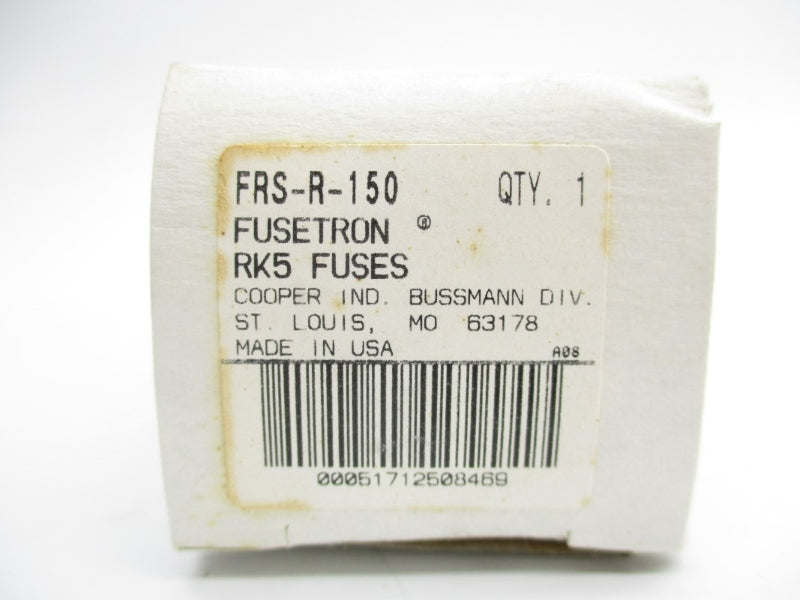 BUSSMANN FRS-R-150 600VAC 150A (PKG OF 5) (WH/PK) NSMP