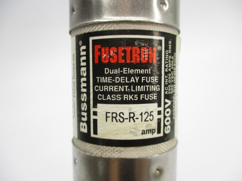 FUSETRON FRS-R-125 600VAC 125A UNMP