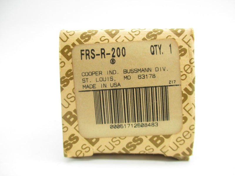 BUSSMANN FRS-R-200 600VAC 200A (PKG OF 5) (BR/PK) NSMP