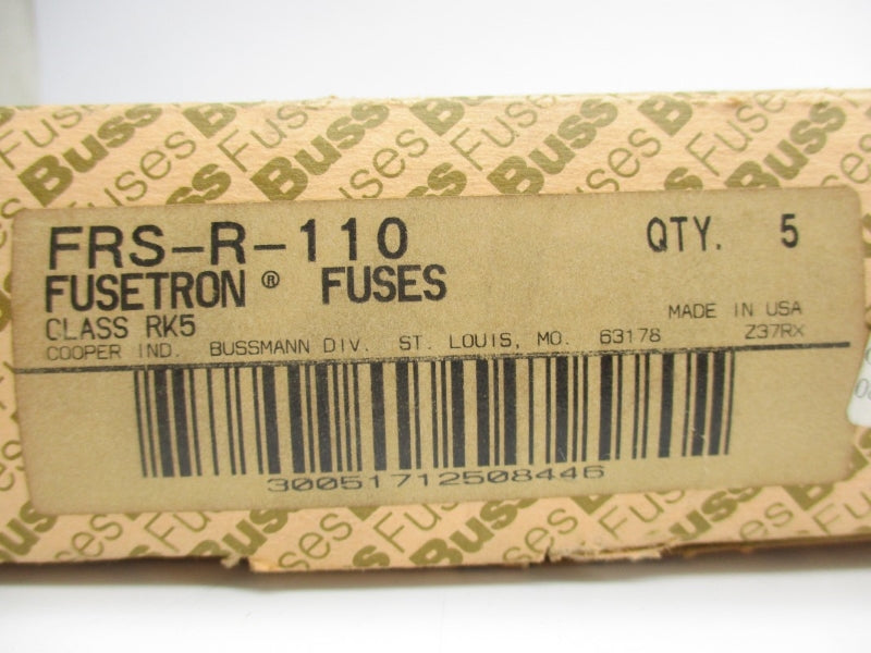 BUSSMANN FRS-R-110 600VAC 110A (PKG OF 5) NSMP