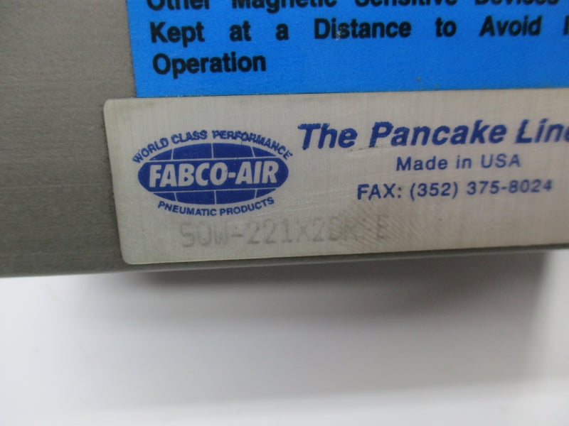 FABCO AIR SQW-221X2DR-E NSNP
