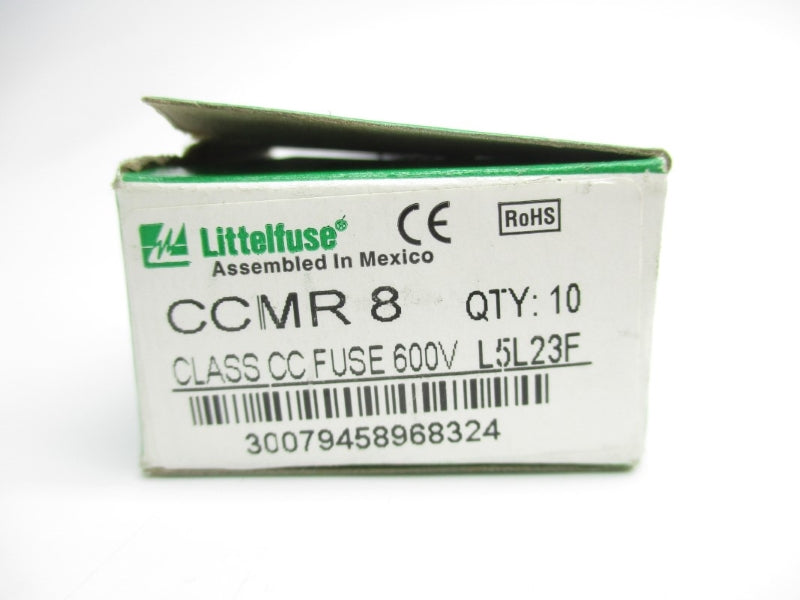 LITTELFUSE CCMR8 600VAC 8A (PKG OF 10) NSMP