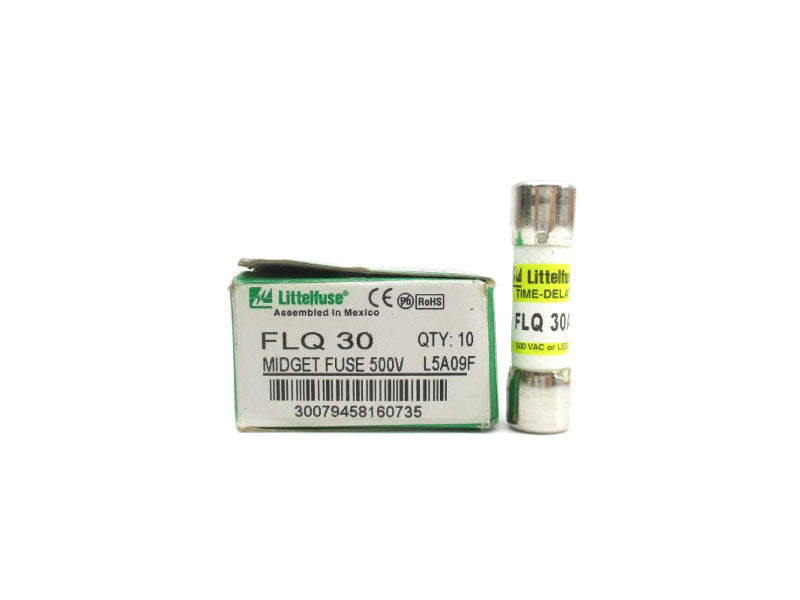 LITTELFUSE FLQ30 500VAC 30A (PKG OF 10) (GREEN) NSMP