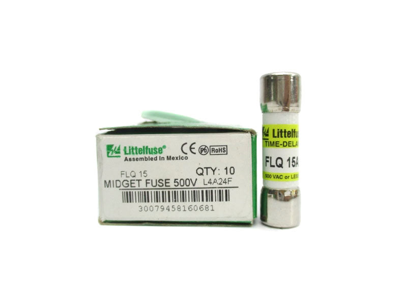 LITTELFUSE FLQ15 500VAC 15A (PKG OF 10) NSMP