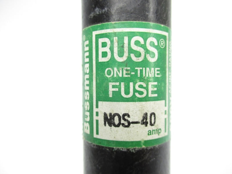 BUSSMANN NOS-40 600VAC 40A (GR/WH) NSNP