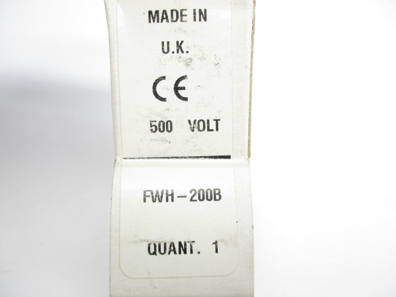 BUSSMANN FWH-200B 500V 200A (WH/WH) NSMP