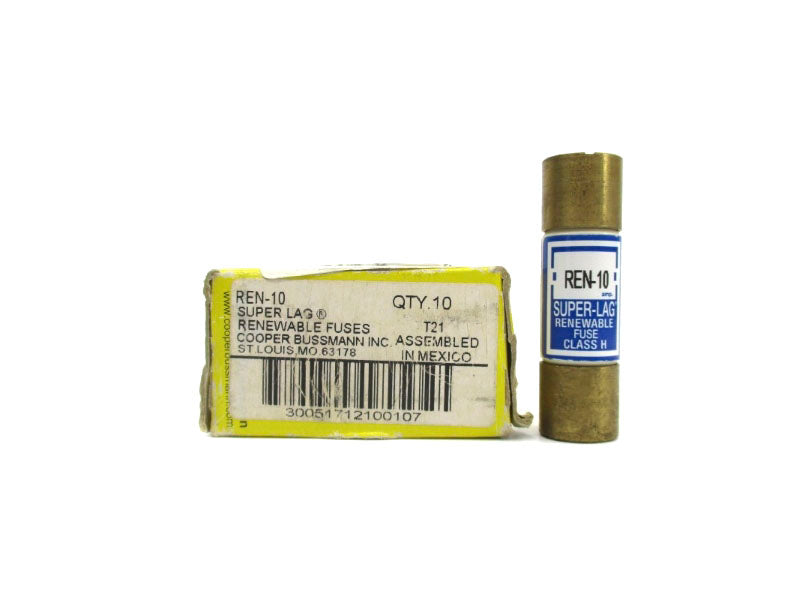 BUSSMANN REN-10 250VAC 10A (PKG OF 10) NSMP